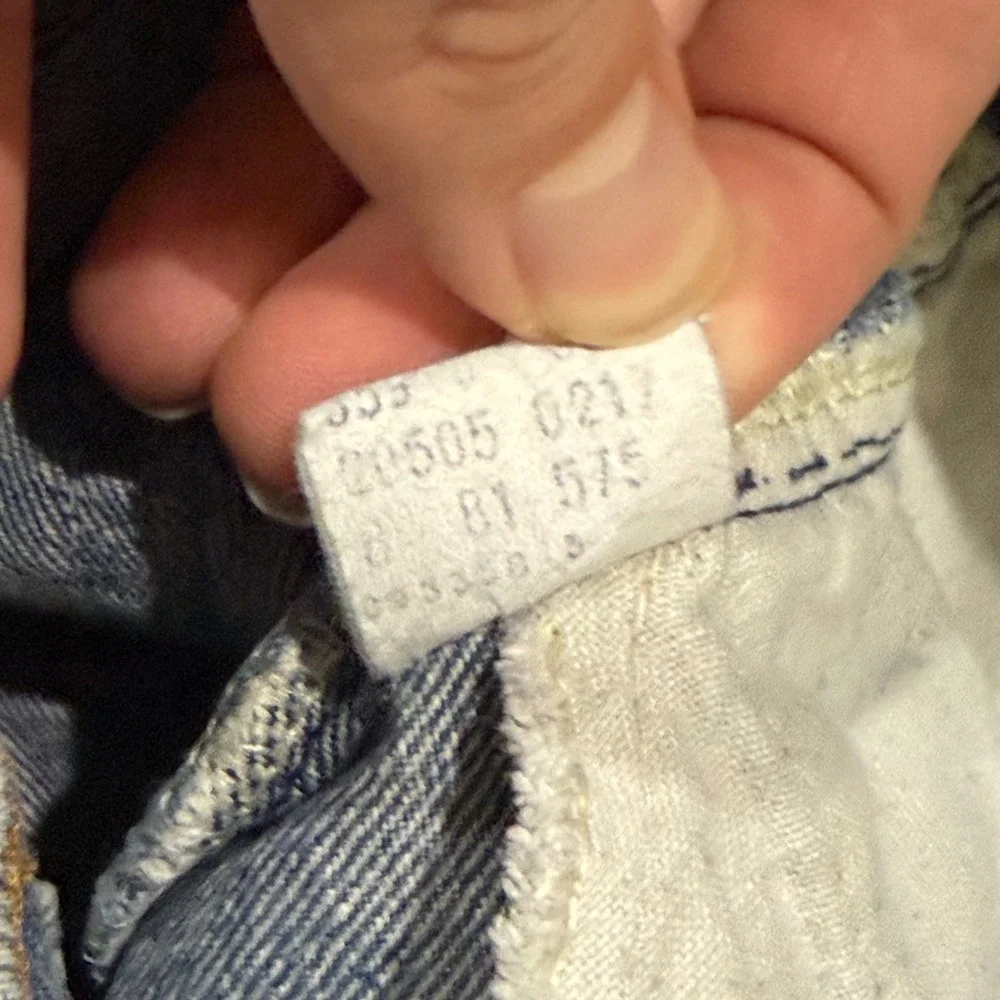 True Vintage 70s Levis 505 Orange Tabs Mens Vintage Denim Jeans W30 L31 Straight